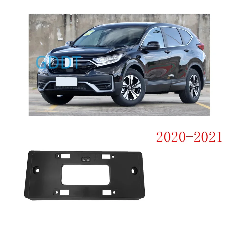 1 Pcs License Board for Honda CR-V Front Bumper License Plate for CR-V 2007-2011 License Base Hoder Bracket for CR-V 2012 -2021