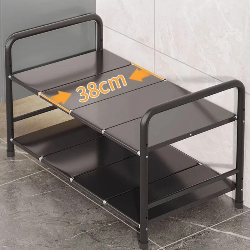 

Kitchen Under Sink Adjustable Rack Multifunctional Dish Pan Snack Cookware Storage Rack Countertop Cabinet Storage Basket