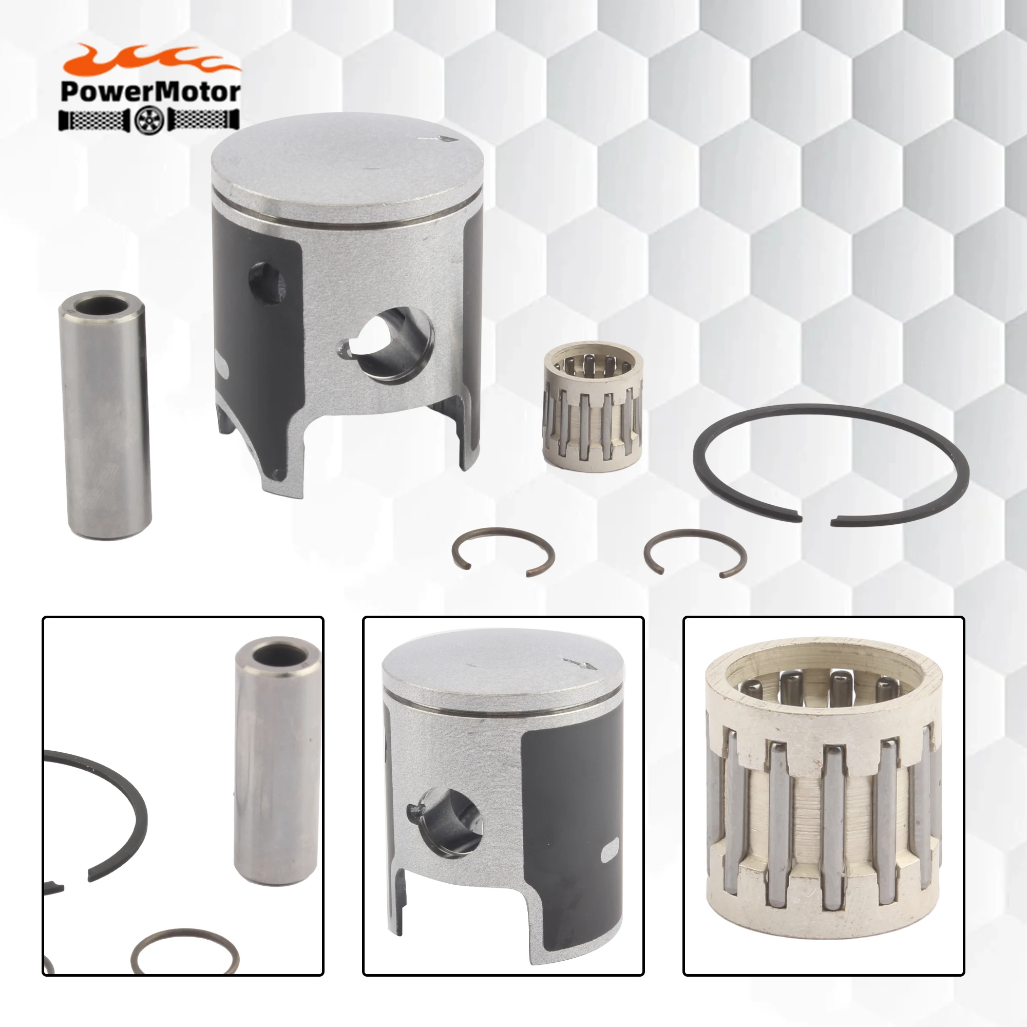 

Motorcycle Piston Piston For KTM 50 Ring Bearing Kit 39.5MM 12MM 50SX 50CC JUNIOR 01-14 Enduro DirtBike Motocross Modified Parts