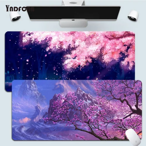 

PINK Sakura Mousepad Large XXL Gaming Laptop Computer Desk Mat Mouse Pad Mouse Mat Notbook Mousepad Gamer