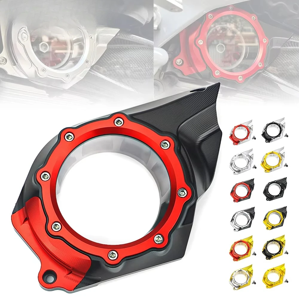 

VESPA GTS 250 300 2019-2024 Motorcycle CNC Inlet Pulley Protector Engine Cover Gearbox Cover Accessories