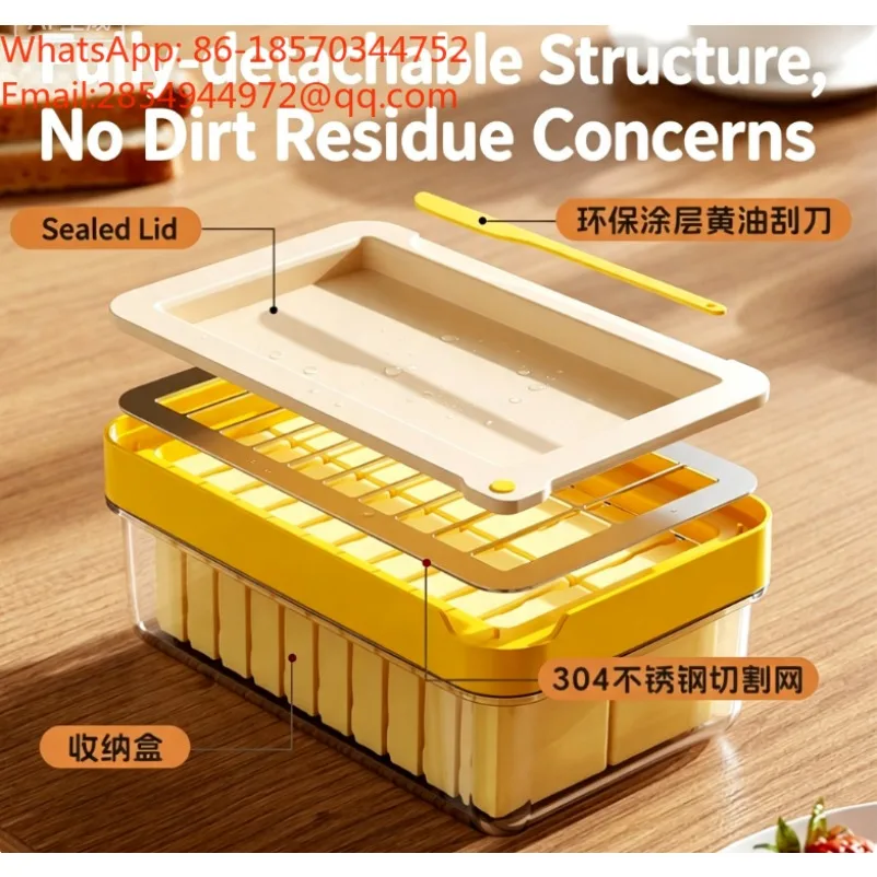 Butter Cutting Storage Box Cheese Cheese Storage Cutting Box
