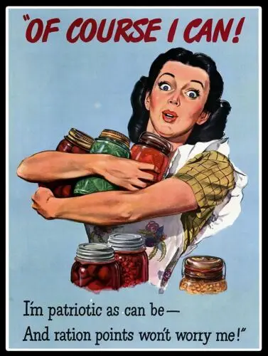 OF COURSE I CAN RATION Retro Metal Tin Sign Poster Plaque Garage Wall Decor A4 tin sign