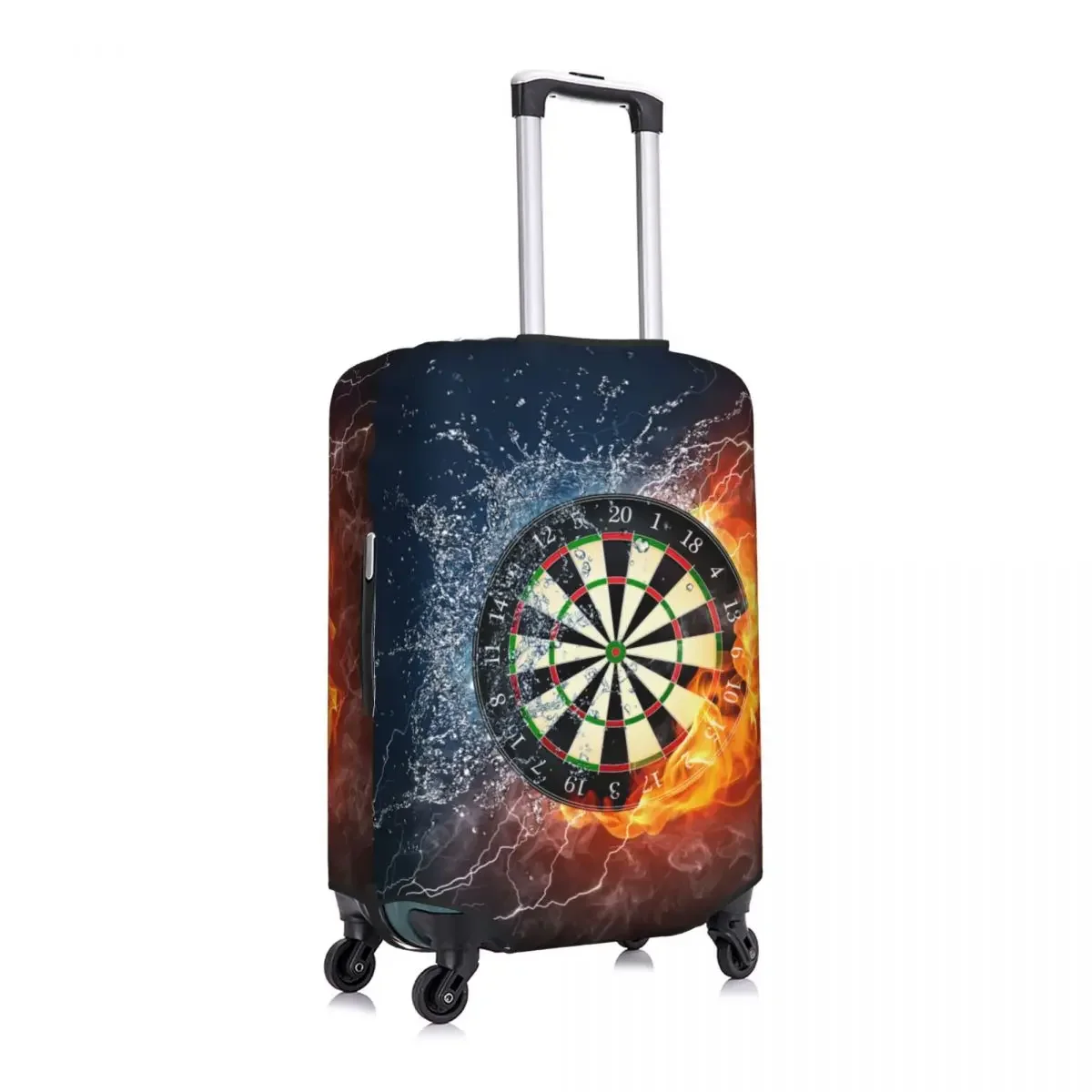 Custom Darts Board Luggage Cover Elastic Arrow Archery Target Darts Board Travel Suitcase Protective Covers Suit For 18-32 inch