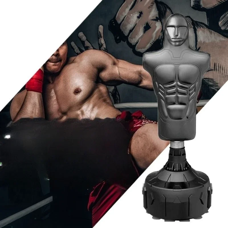 

Sandbag Abstract Humanoid Boxing Sandbag Vertical Tumbler Adult Children's Fighting Fitness Equipment