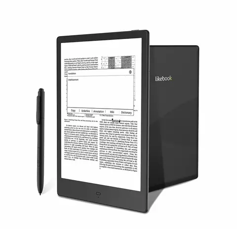 휴대용 전자책 10.3인치 eBook E-잉크 화면 227ppi HD 화면 BT4.1 전자책 리더 디지털 책 읽기 전자책 4GB + 32GB