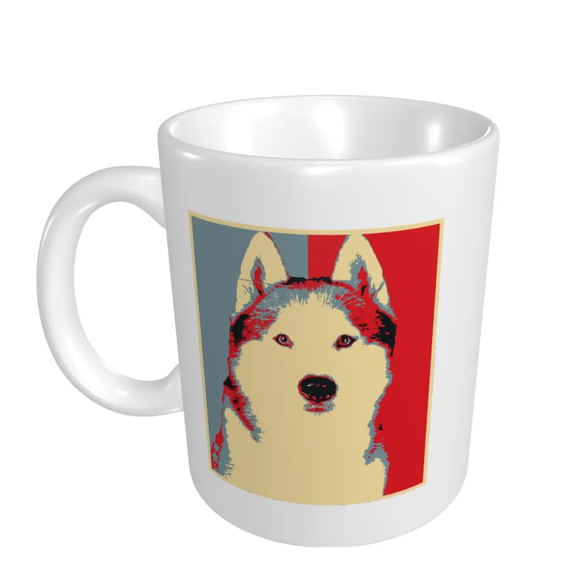 Mark Cup Mug Siberian Husky Dog Huskies Coffee Mugs Tea Milk Water Cup Travel Mugs For Office Home