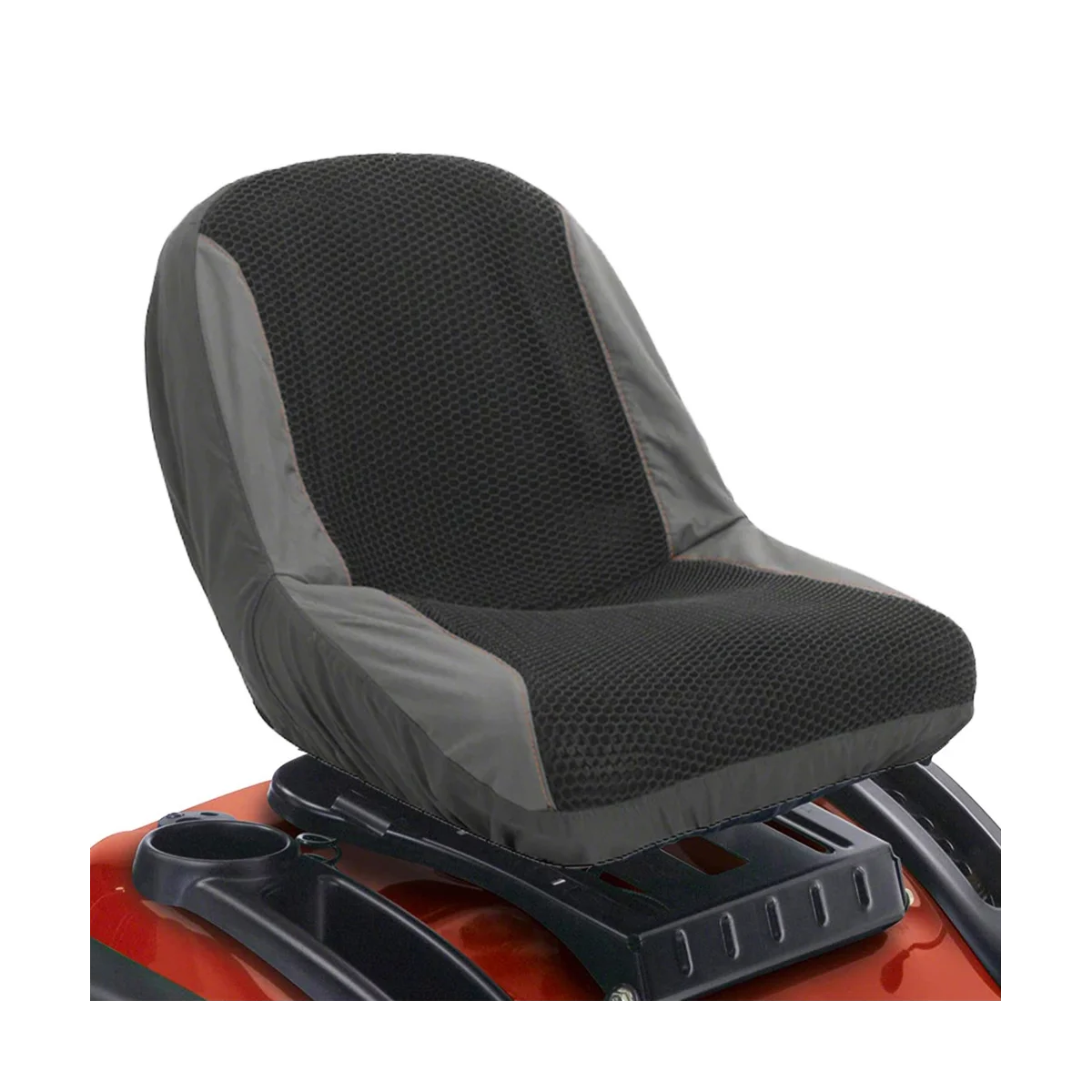 Universal Lawn Mower Tractor Seats Cover Padded Comfort Pad Storage Pouch Lawn Mower Accessories