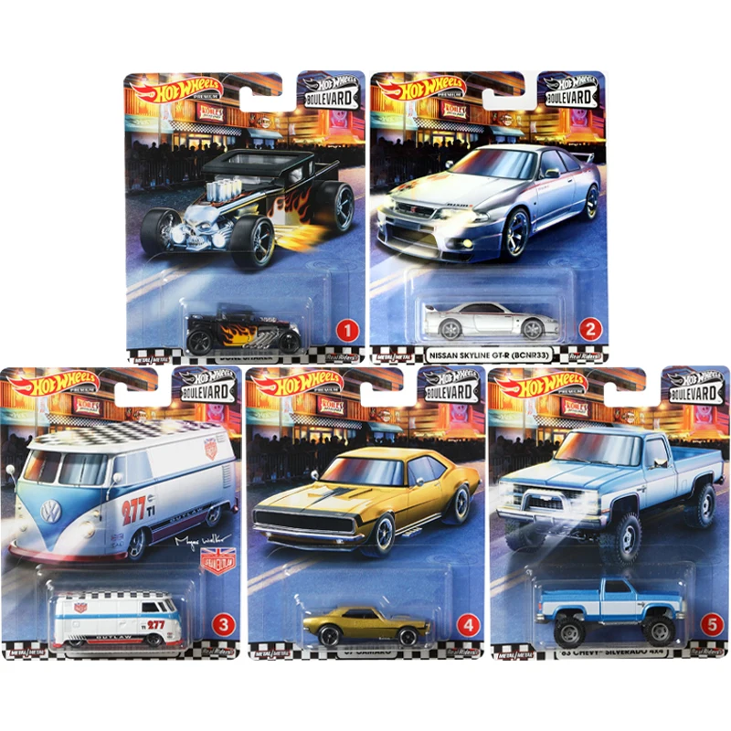 No. 1~30 Hot Wheels Premium Boulevard Series Set Collector 1:64 Scale Diecast Vehicle Cars Collection Rare Out-Of-Print Car - Image 2