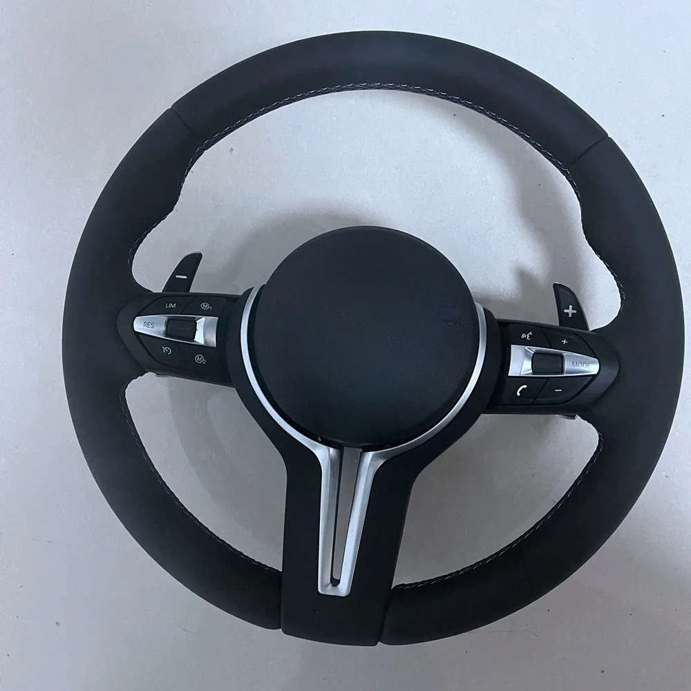 OEM Style Steering Wheel Nappa Leather Car Accessories Fit For BMW F20 F22 F30 F32 F15 F16 F80 F82 M3 M4 M2 Araba aksesuar