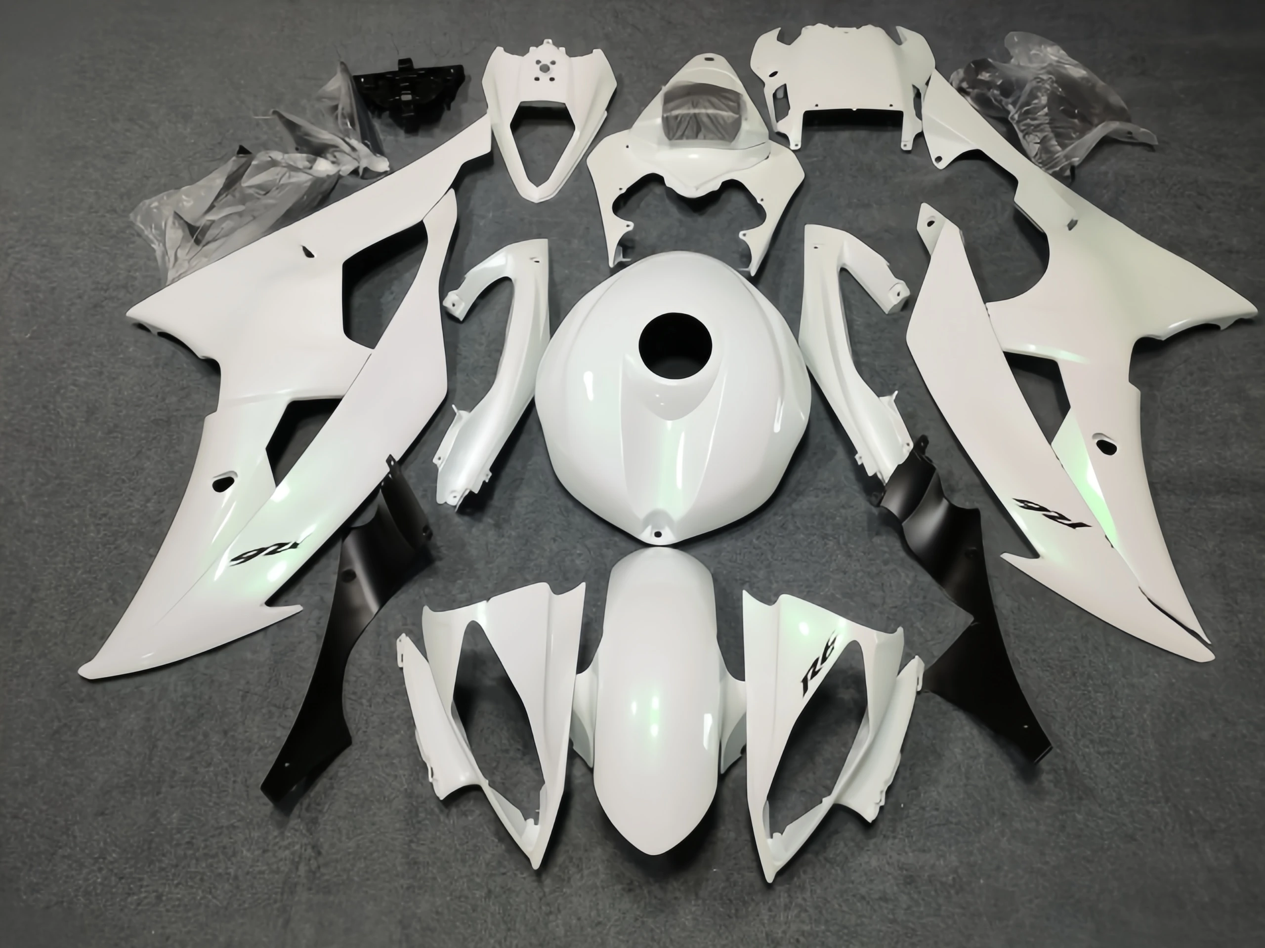 High Quality Complete Flow Motorcycle Parts YZF R6chameleon 08-16 Years ABS Plastic Fairing Kit