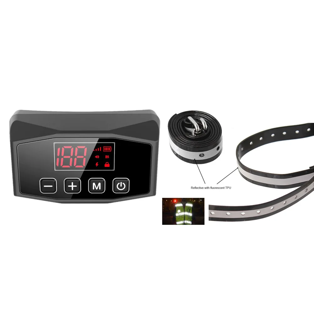 GPS Wireless Dog Fence System - Safe Electric Containment, Waterproof Rechargeable Collar for Large Dogs