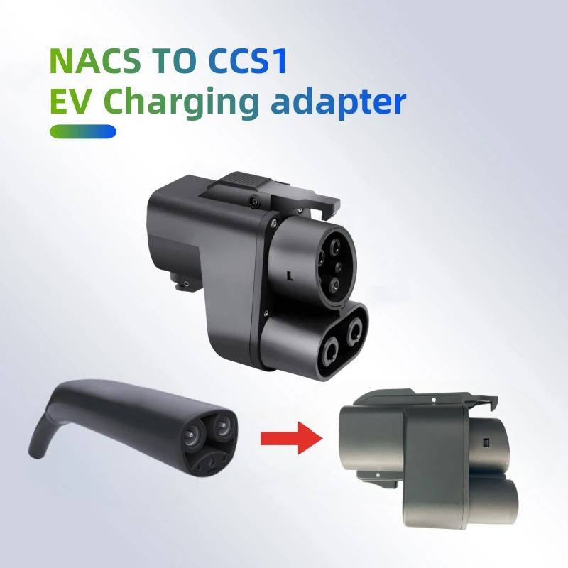 

RIYS NACS auf CCS1 Adapter für Ford Rivian GM Auto Tesla auf CCS1 Adapter kompatibel mit DC Tesla Supercharger DC V1/V2/V3/V4