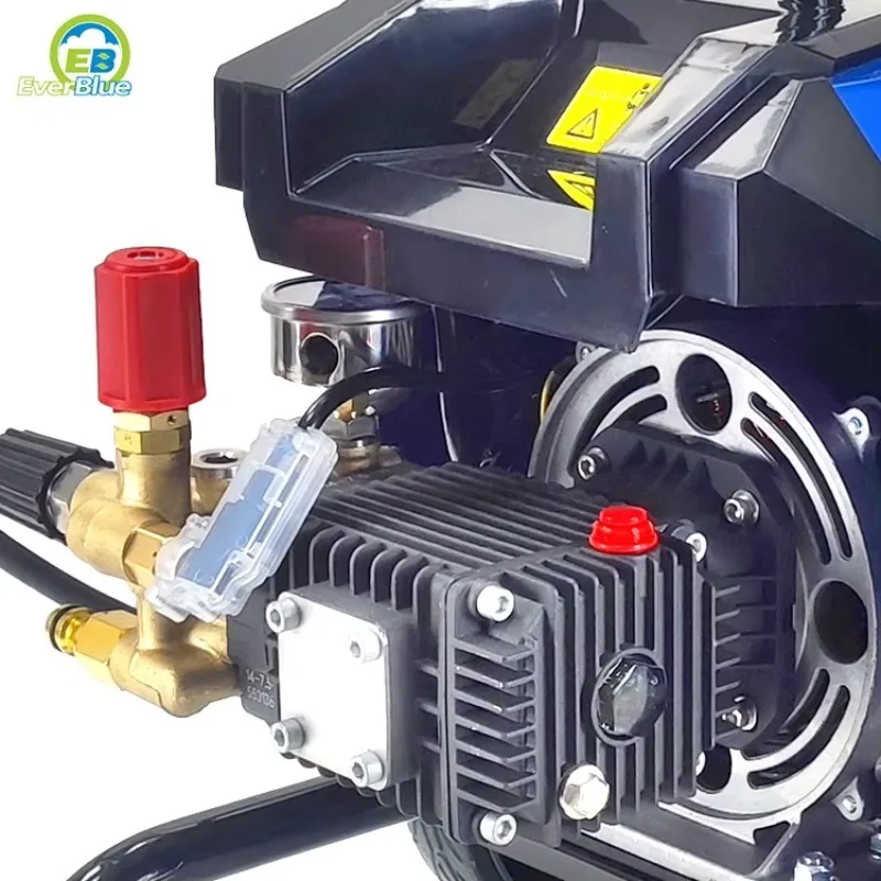 2500W To 3000W Electric High Pressure Cold Water Washer Machine 120Bar 11.5L/min With Crankshaft Pump