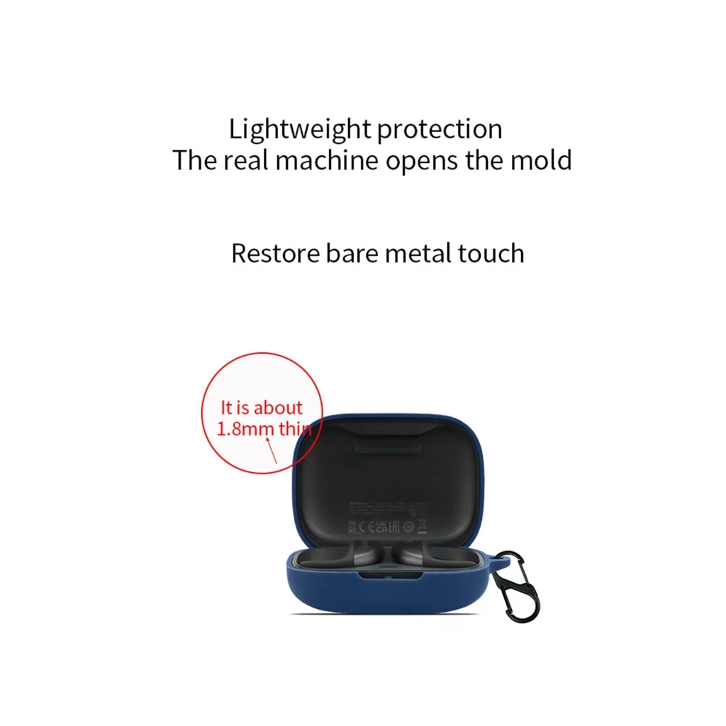 Protective Carrying Case Shockproof Compatible for Fit S50 Earphone Dustproof Housing Washable Charging Box Sleeve Dropship