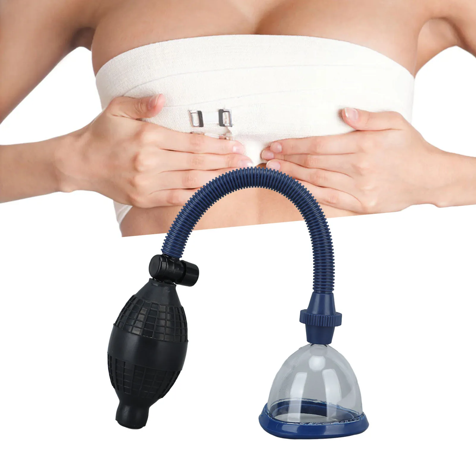 Breast  Vacuum Cupping Pump Breast Vacuum Cupping Cup Massage Small Breast Lifting Cupping Cup for Sagging Bust Beauty Salon view 2