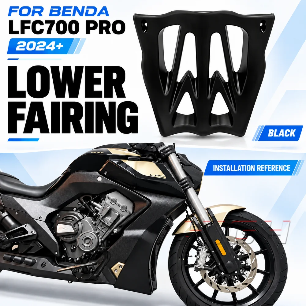 Belly Pan Lower Deflector Decorative Trim Cover Mod Parts Fit BENDA LFC700PRO 2024+