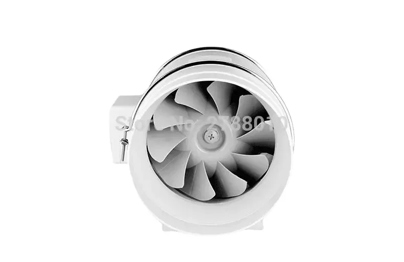 Circular Duct Pipeline Fan| Kitchen Fume Exhaust Fan | Strong Wind Power TD-200E