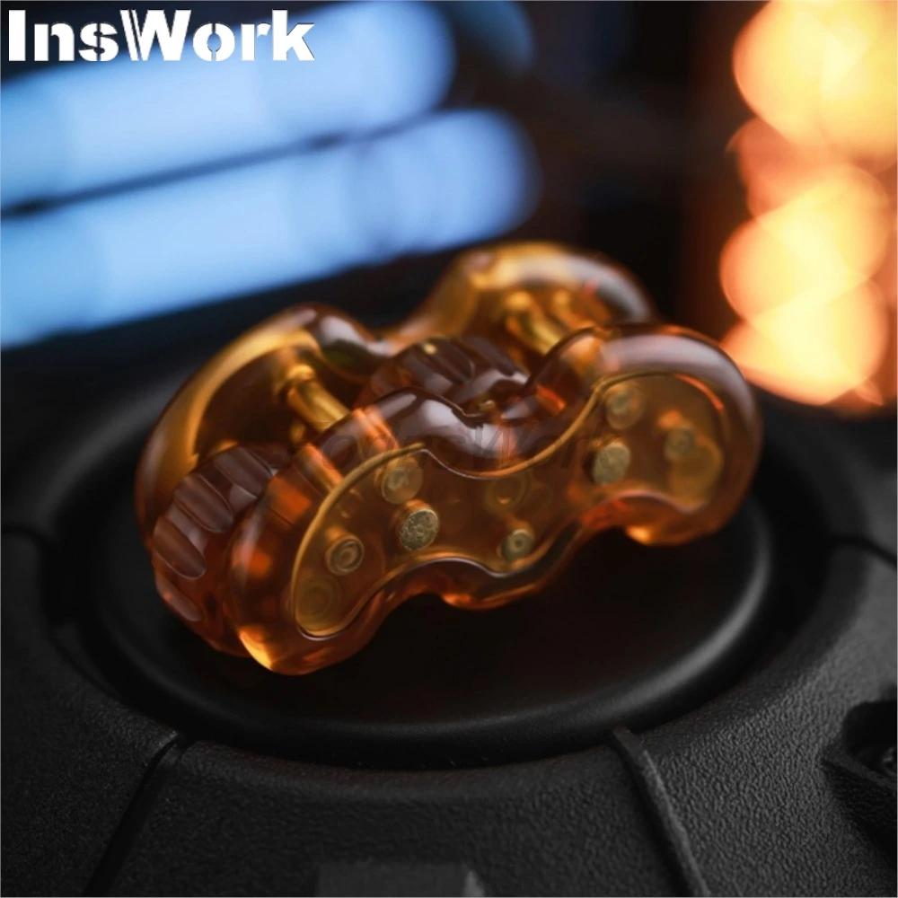 ROGUE Mechanical Paragraph Push Slider Hand Fidget Metal Fidget Autismo Accesorios Anxiety And Stress Relief