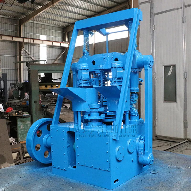 Eco-Friendly Heating Block Forming Press, Secondary Processing Equipment for Carbonized Straw & Wood Chips for Greenhouse Heatin