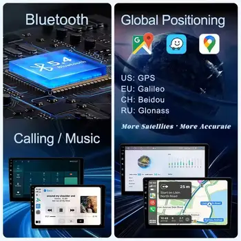 Pro Volkswagen VW Polo MK4 6Q 9N 9N3 2001-2009 Android 15 Autorádio Multimediální Video Přehrávač GPS Carplay QLED Obrazovka Stereo 8 nejlepší prodej Rádio VW Polo 9N 9N3 - №4