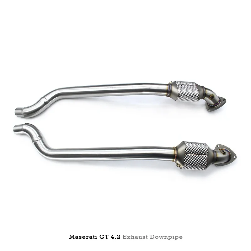 Head Section High flow Pipes Exhaust Pipes branch downpipe Exhaust Pipe with catalyst For Maserati Gran Turismo/GT 4.2 