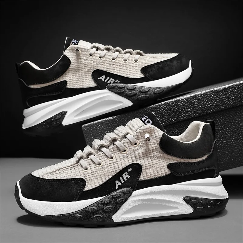 F TO AIR Trans Form Cross Border Men Shoes Breathable Fitness Shoes Men Fashion Sneakers Trend Lace-up Shoe Outdoor #YA5106