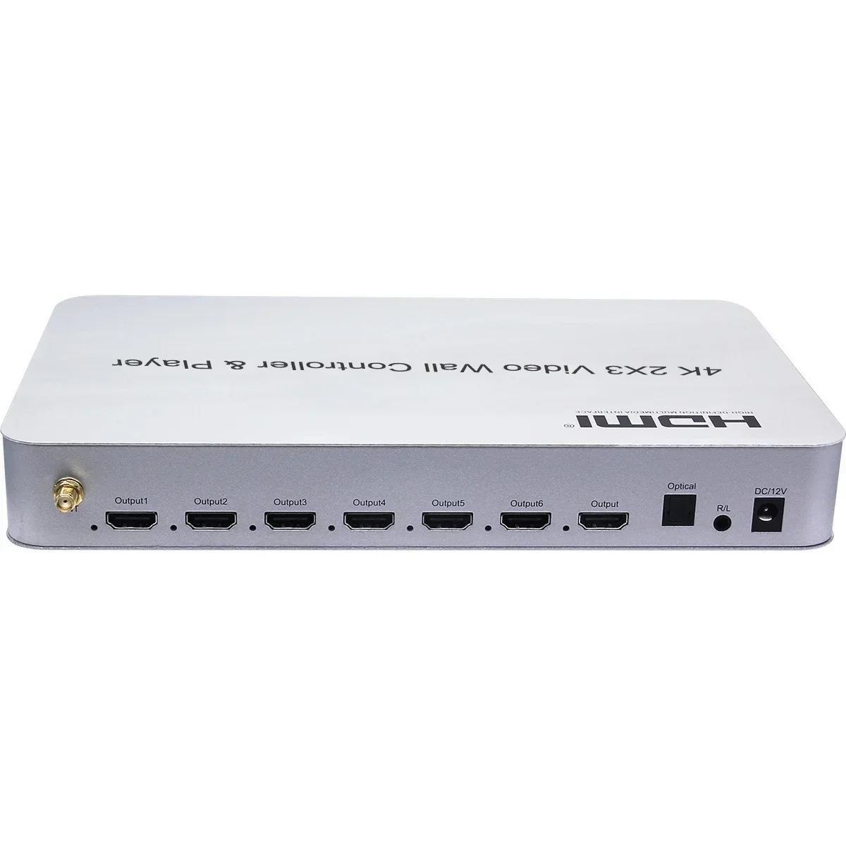 4K 2x3 Splicer 2x2 4 6 way Splicing Screen TV Wall Processor HDMI Video Wall Controller Support TF Card USB U Flash Disk Player
