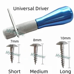 Dental GBR Thread Tent Screw Guid Bone Regeneration Membrane Tenting Screwdriver