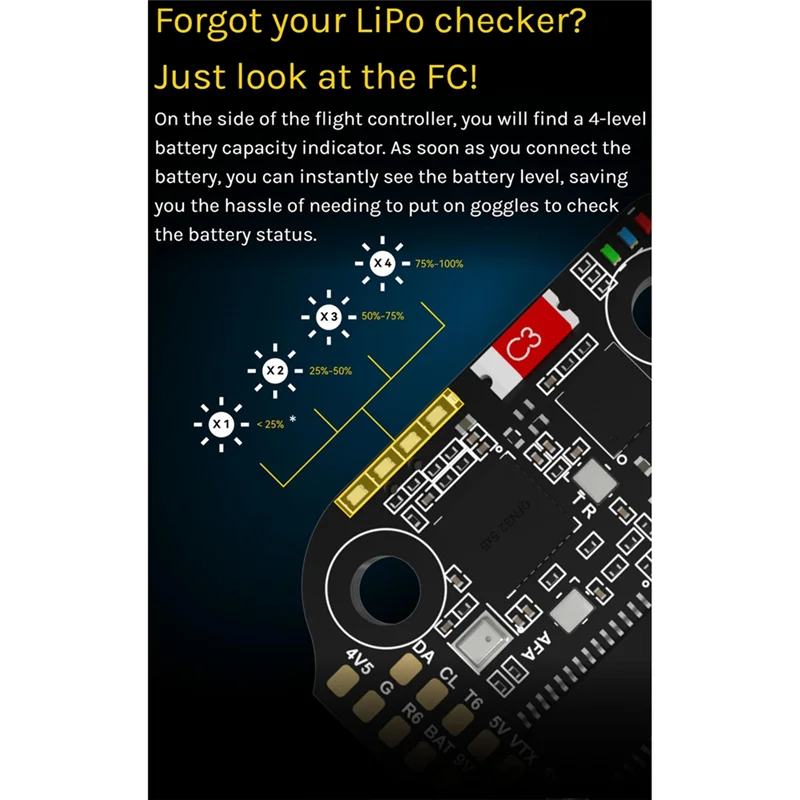 Per Speedybee F405 Mini Stack BLS 35A 4-in-1 ESC e FC 20X20 RC INAV Betaflight Configura Bluetooth per RC FPV Racing Drone