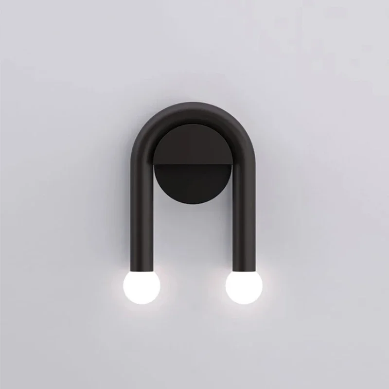 Modern Wall Lamp LED Nordic Interior Lighting Fixture Minimalist Creative Bedroom Bathroom Bedside Decor Indoor Sconces Light