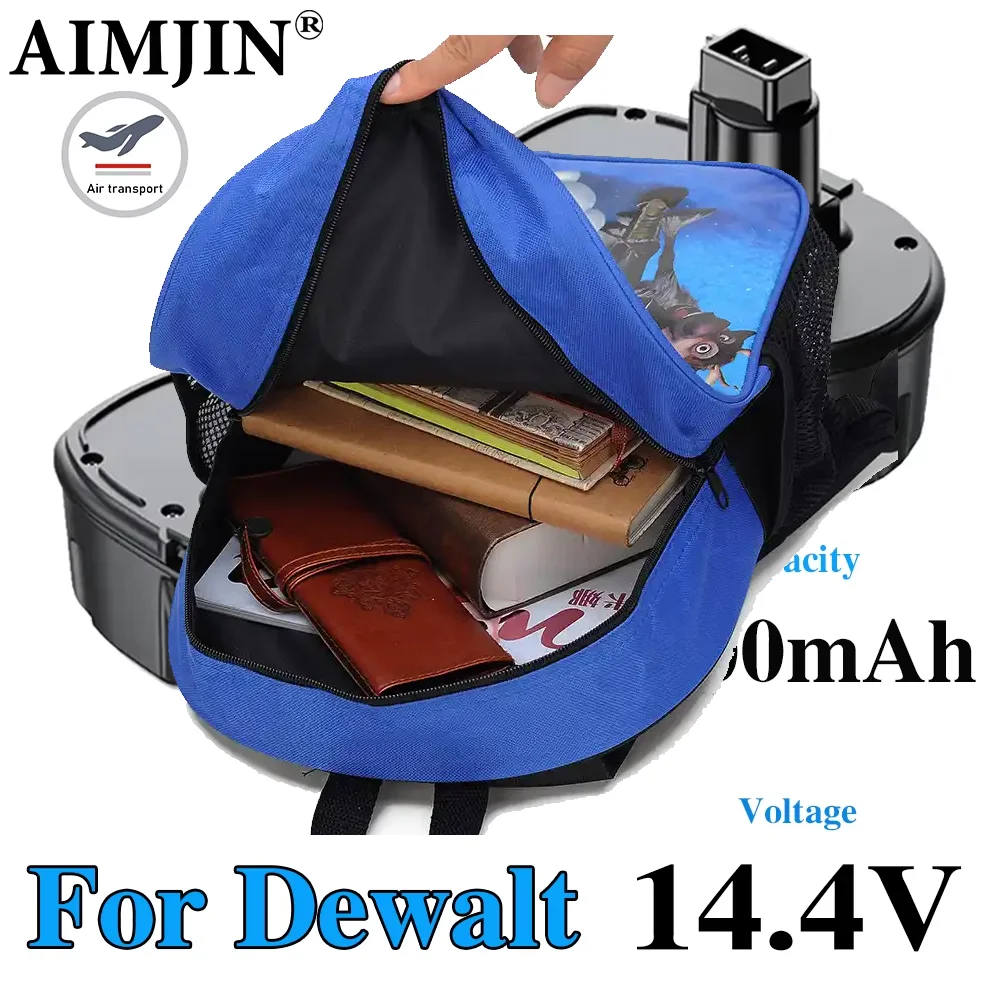 

Ni-MH Replacement Battery 14.4V 9800mAh For Dewalt 14.4V XRP DC9091 DC9094 DW9091 DE9091 DE9092 14.4 Volt Cordless Power Tools