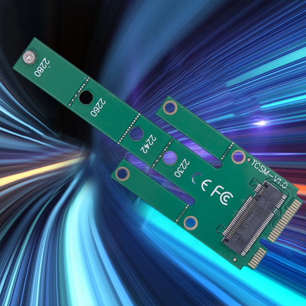 MSATA To NGFF Convert Card M.2 NGFF Adapter Card MSATA NGFF To MSATA Male Riser M.2 Adapter for 2242/2260/2280 M.2 SSD