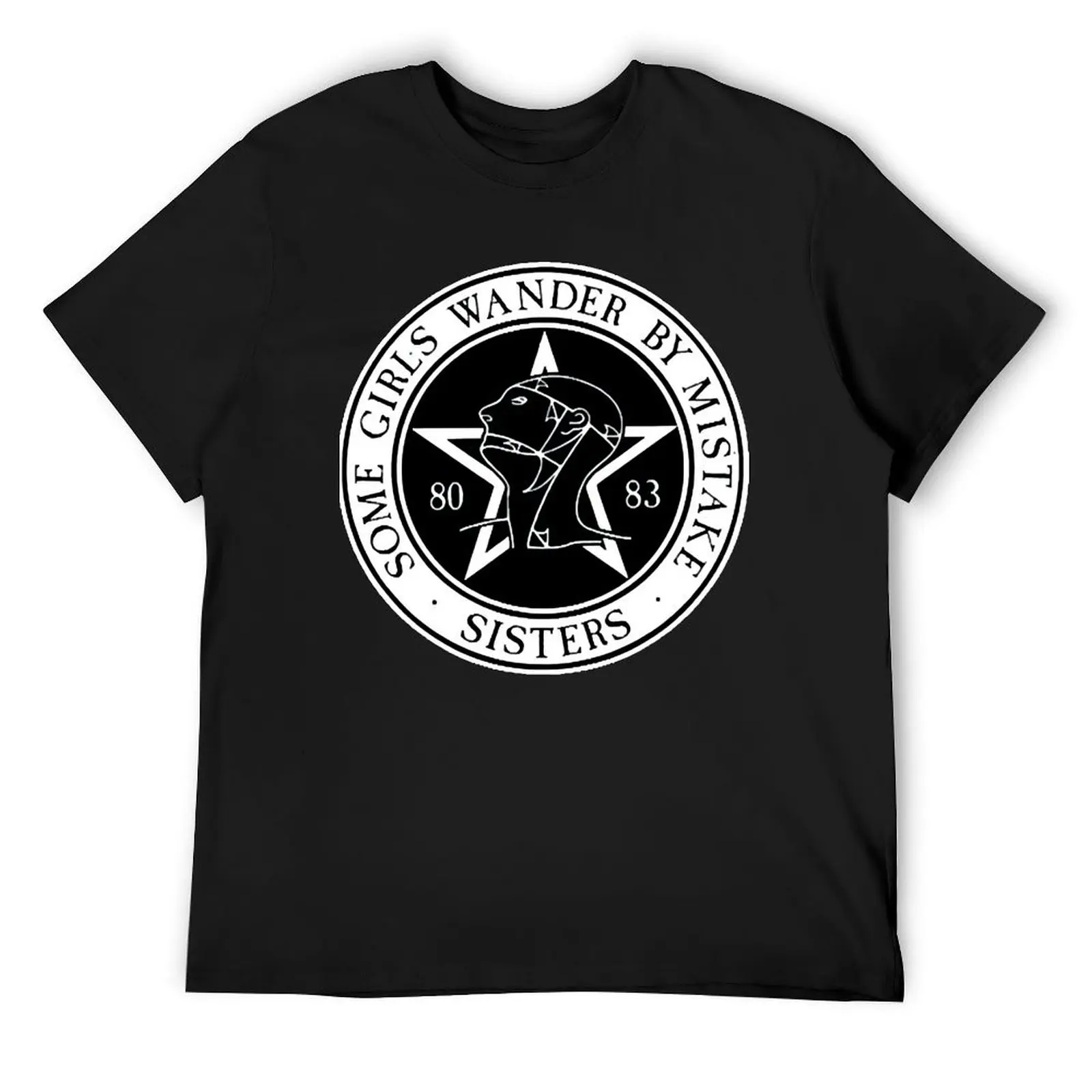 

The Sisters Of Mercy band new wave post-punk gothic rock music best logo album T-Shirt Short sleeve tee plus size men clothing