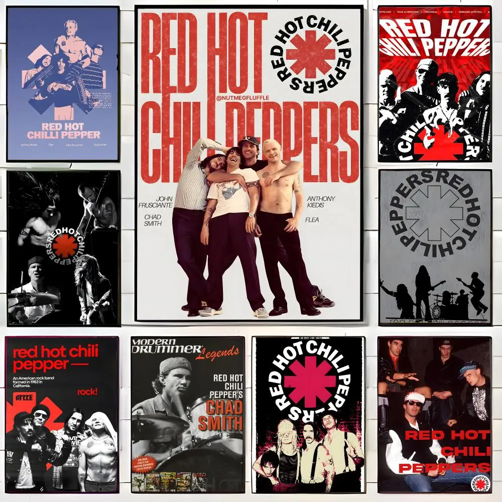 funk rock Red Hot Chili Peppers Poster Wall Art Print Decorative Mural Home Decor Gift Unframed