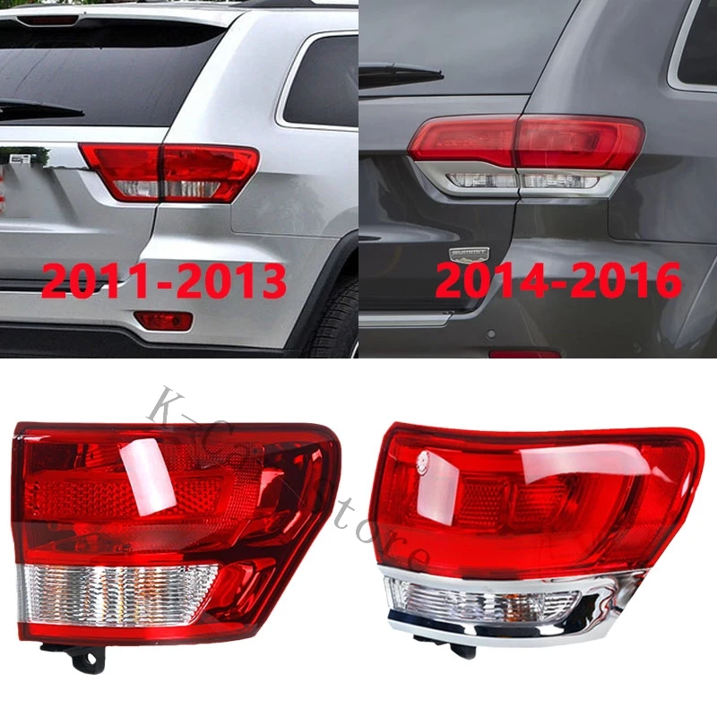 Car LED Taillight Assembly For Jeep Grand Cherokee 2011-2016 68236104AC 68236105AC Outside Tail Light Taillight Rear Brake Lamp