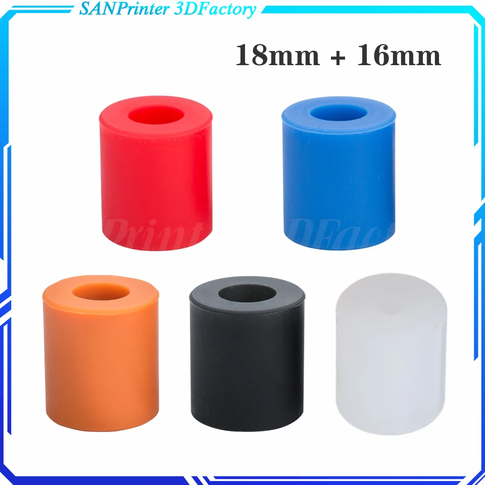 4Pcs High Temperature Silicone Solid Spacer Hot Bed Leveling Column For CR-10 CR10S Ender-3 Prusa I3 3D Printer Parts