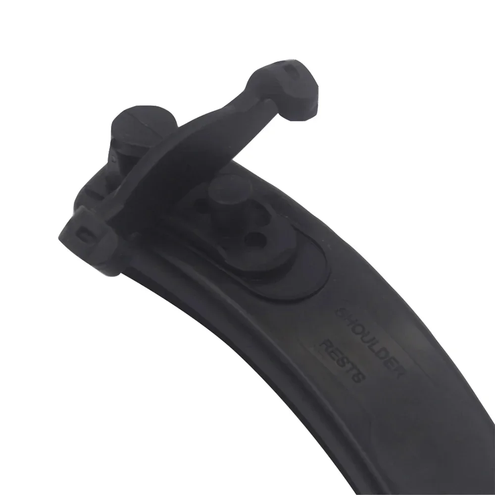 M MBAT Violine Schulterstütze Einstellbar ABS Schwarz Für 3/4 4/4 Violine Saiteninstrument Zubehör Hochwertige Schulterstütze – Detail 6
