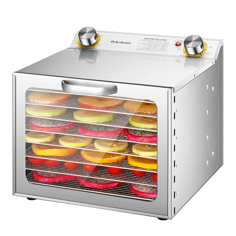 8 Layers Fruit and Vegetable Dehydrator Automatic Temperature Control Dehydrate Machine