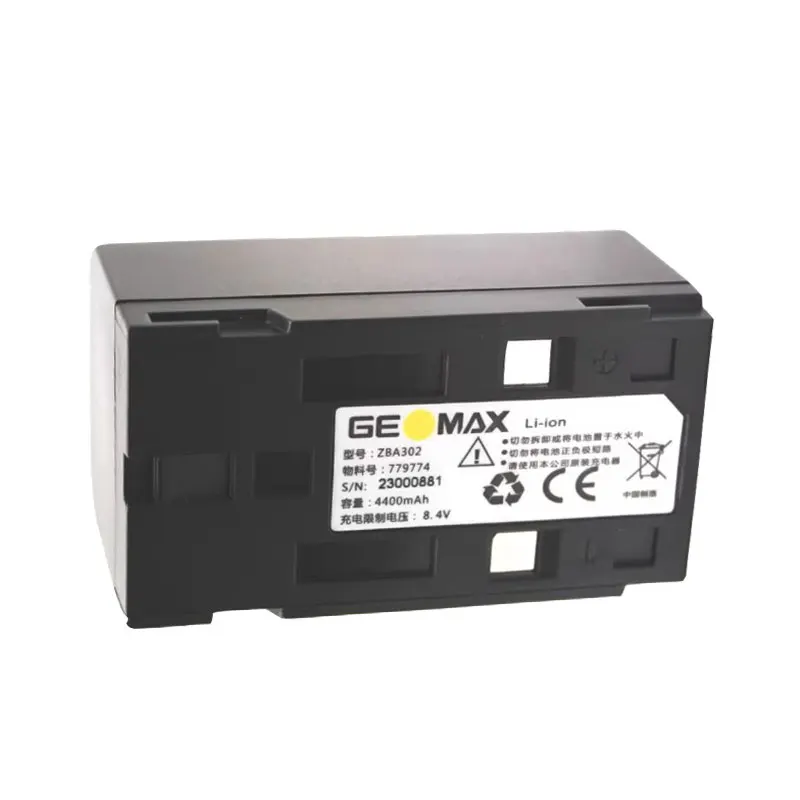 8,4 В 4400 мАч ZBA302 ZBA301 аккумулятор для Geomax ZT30 ZT20/20R ZOOM20/30/35PRO литиевая батарея тахеометра