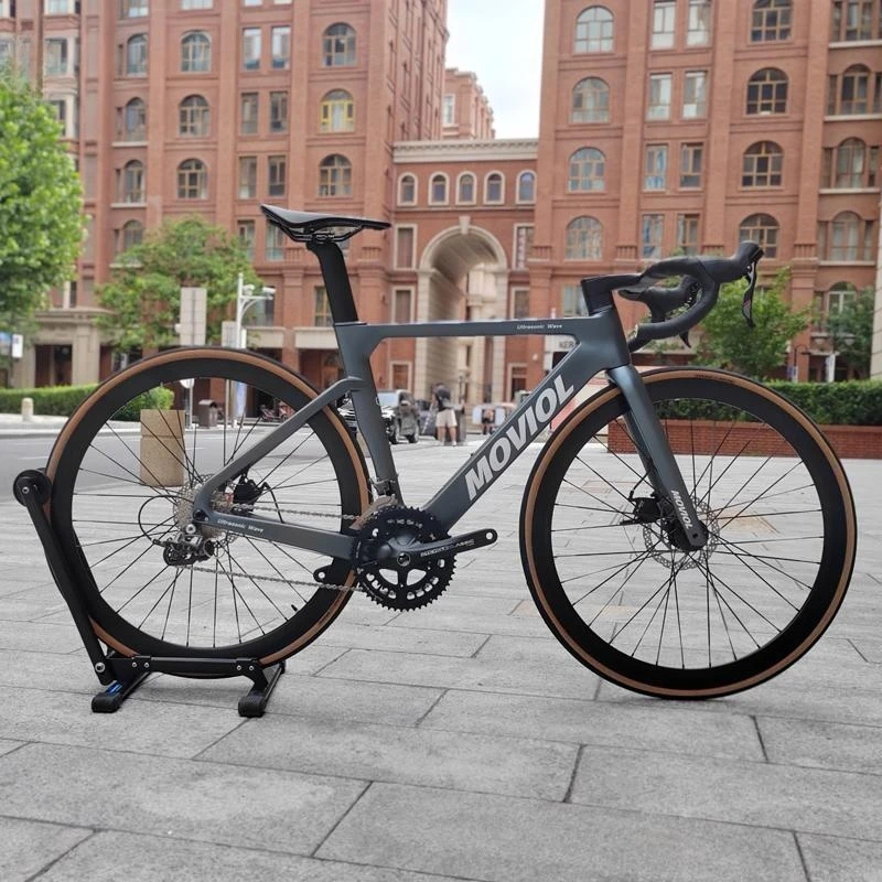 

MOVIOL Carbon Fiber Road Bike Full Internal Alignment Barrel Axle Frameset Hydraulic Disc Brake Integrated Shift Racing Bicycle