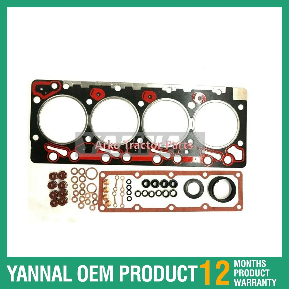 1 año de garantía 3804896   Para juego de juntas de culata Cummins 3.9L 4BT Fit 1989- 1993