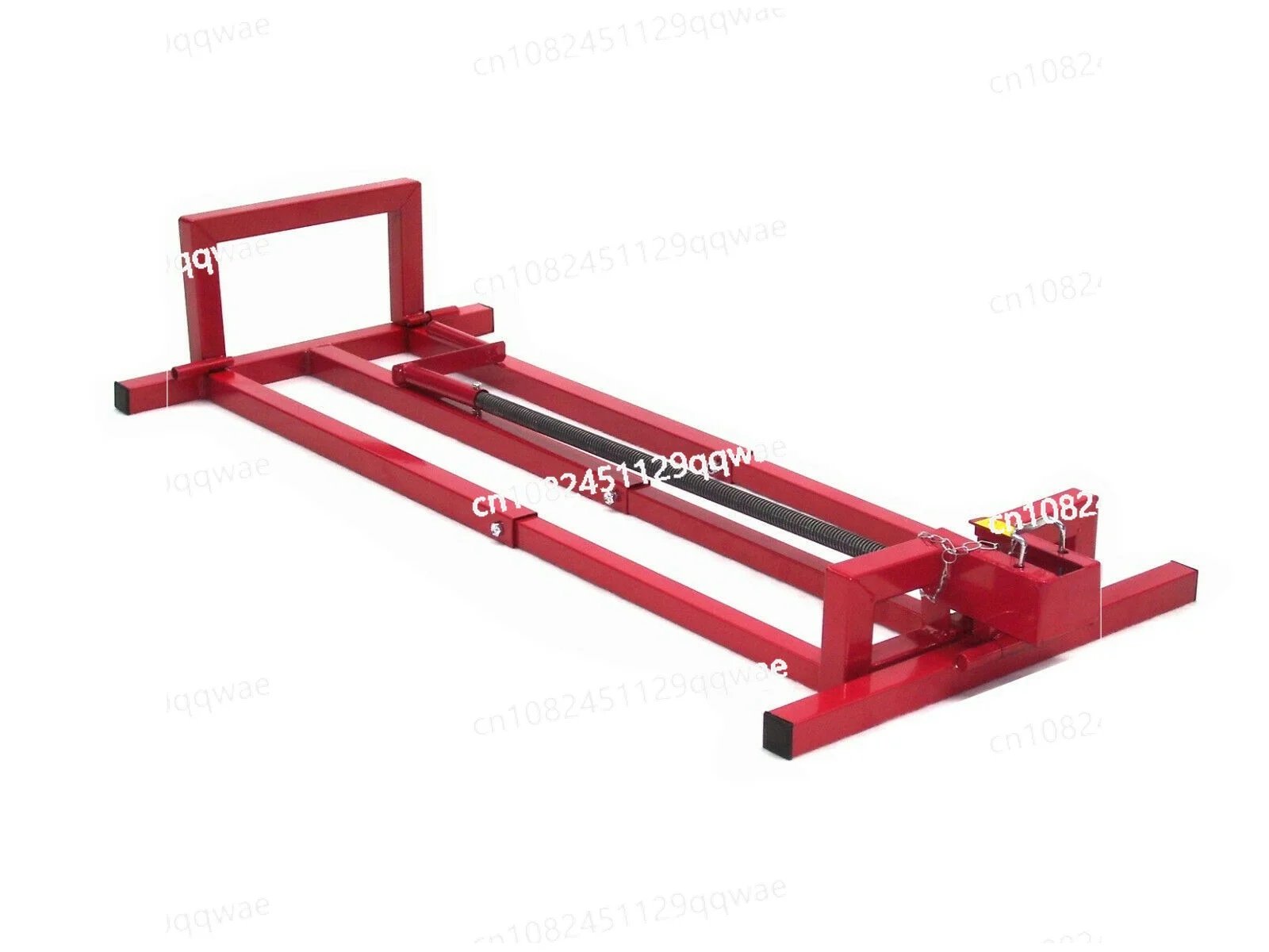 ATV jack for lawn mower maintenance