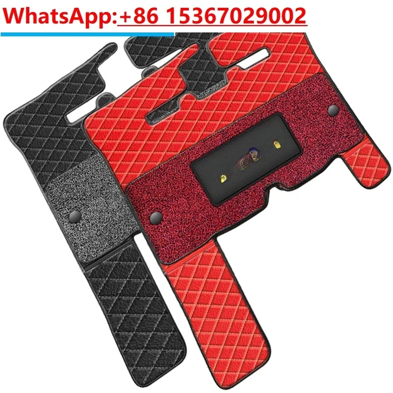 For excavator Doosan Daewoo floor mat DX DH55 60 130 150 220 215 225 260 300 cab anti-dirt anti-skid carpet anti-dirt mat