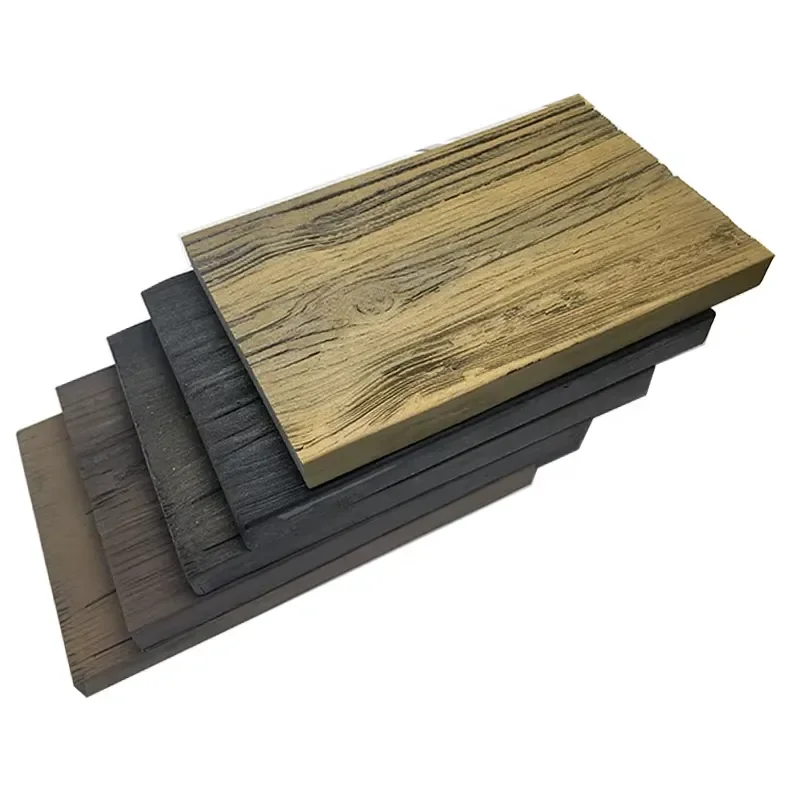 Modern Outdoor Anticorrosive Polyurethane Flooring Factory Custom Fireproof Natural Wood Grain Composite Paving for Parks