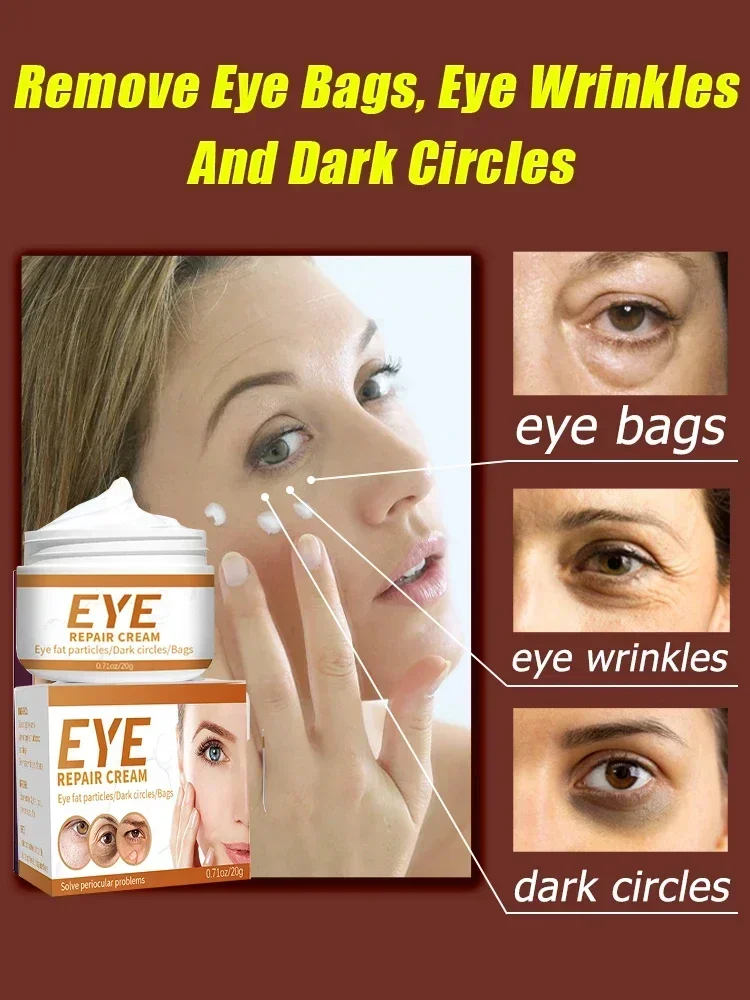 Firming skin under eyes  Anti-Wrinkle Eye cream Remove bags  Moisturizing Whitening Skin Care