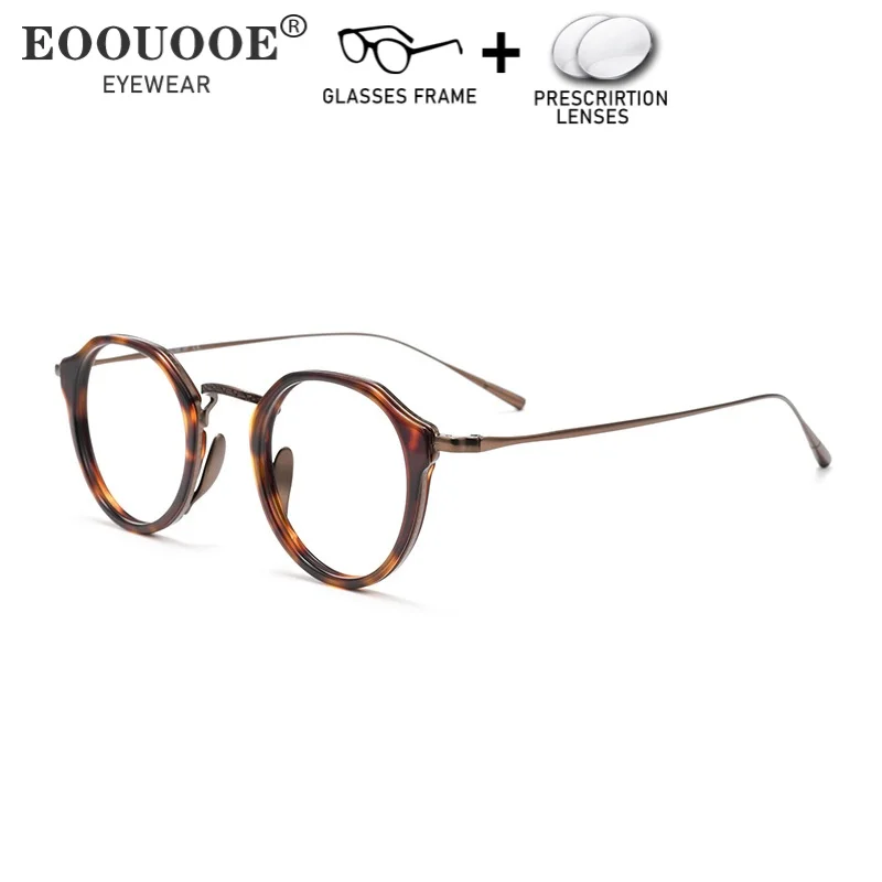 نظارات ديمي خمر للرجال والنساء وصفة طبية قصر النظر مد البصر العدسات التقدمية نظارات القراءة الكمبيوتر مكافحة الضوء الأزرق #4