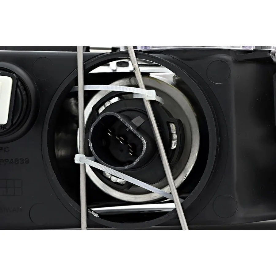 متوافق مع كرايسلر سيروس دودج ستراتوس بليموث بريز 19972000 مجموعة مصابيح المصابيح الأمامية الهالوجين للسائق والركاب Si