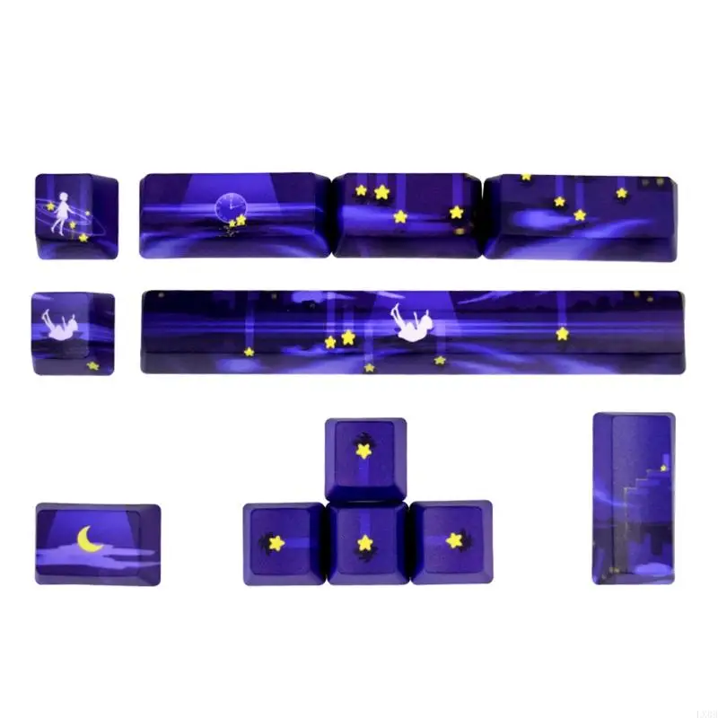 

LX0B Star Keycaps PBT Сублимация Высота OEM.