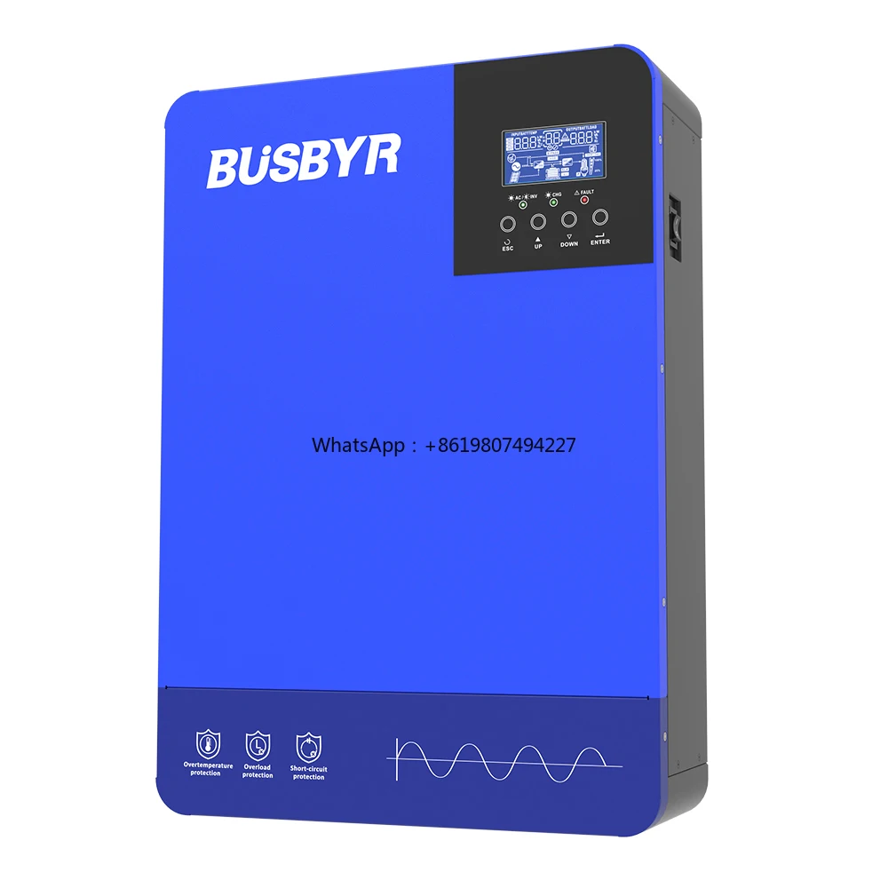 

Busbyr PV Inverter 7KW 48V Function 7000W off Grid Solar Inverter